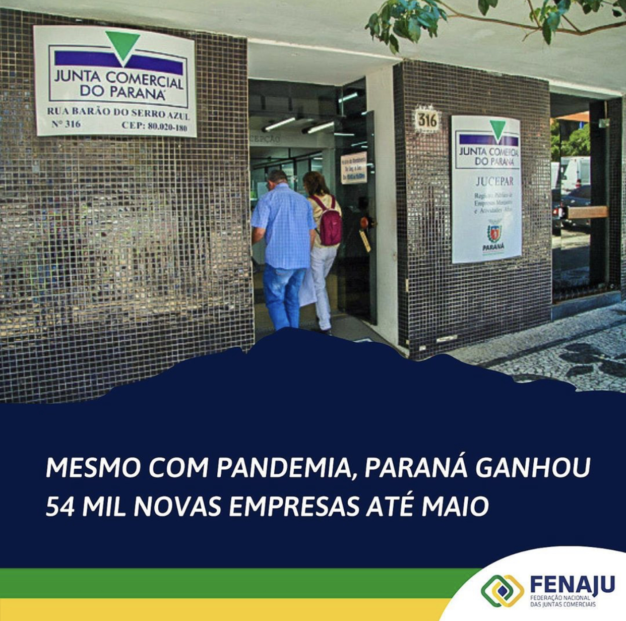 Mesmo com pandemia, Paraná ganhou 54 mil novas empresas até maio