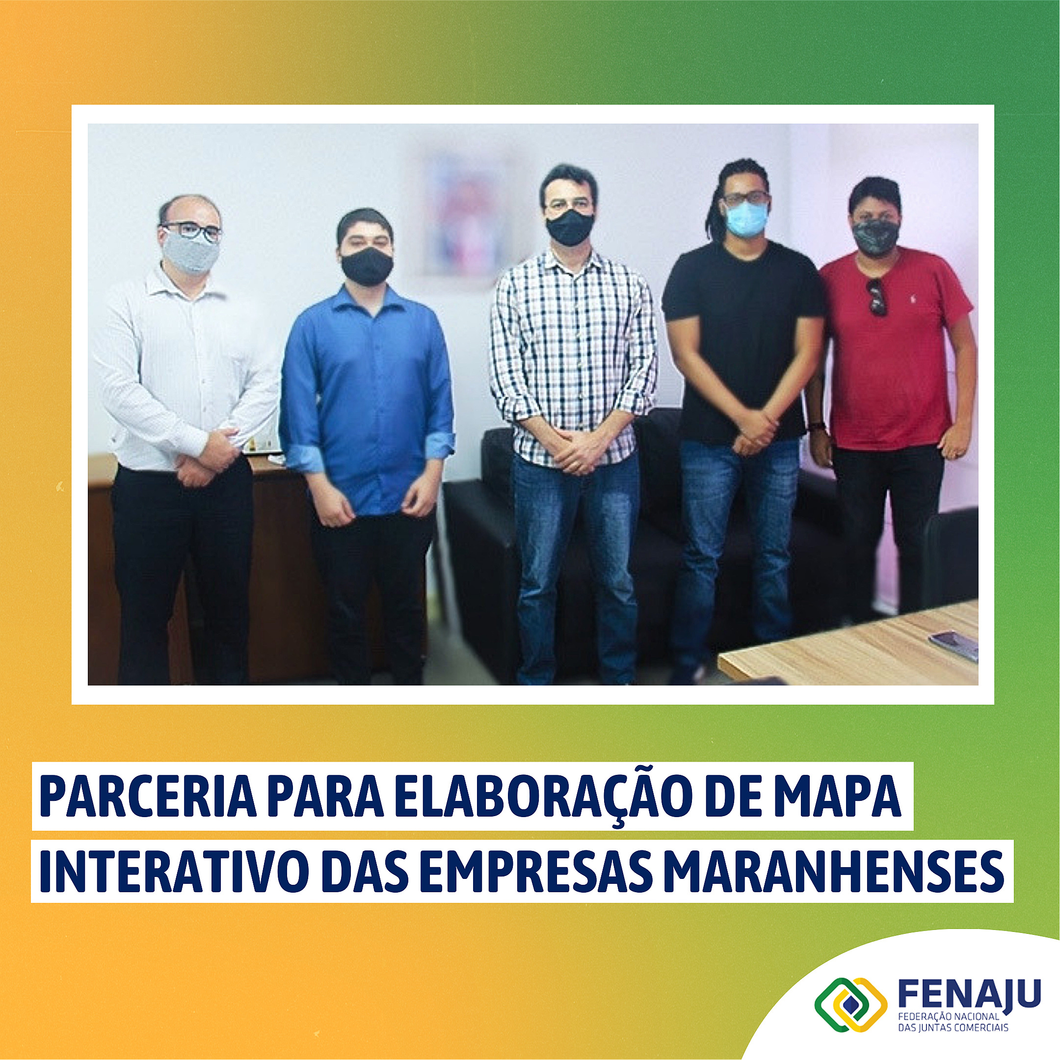 Parceria para elaboração de mapa interativo das empresas maranhenses