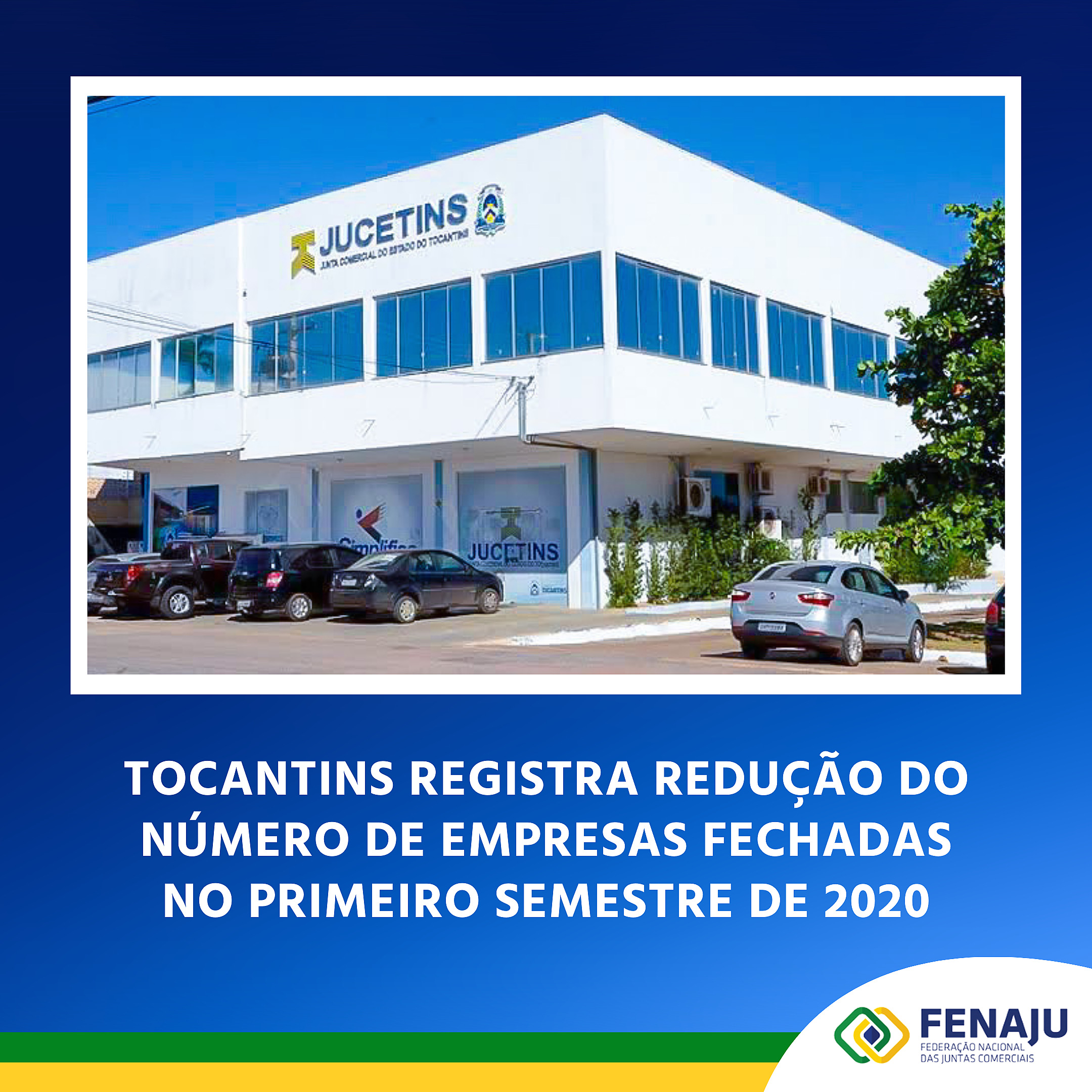 Tocantins registra redução no número de empresas fechadas no primeiro semestre de 2020