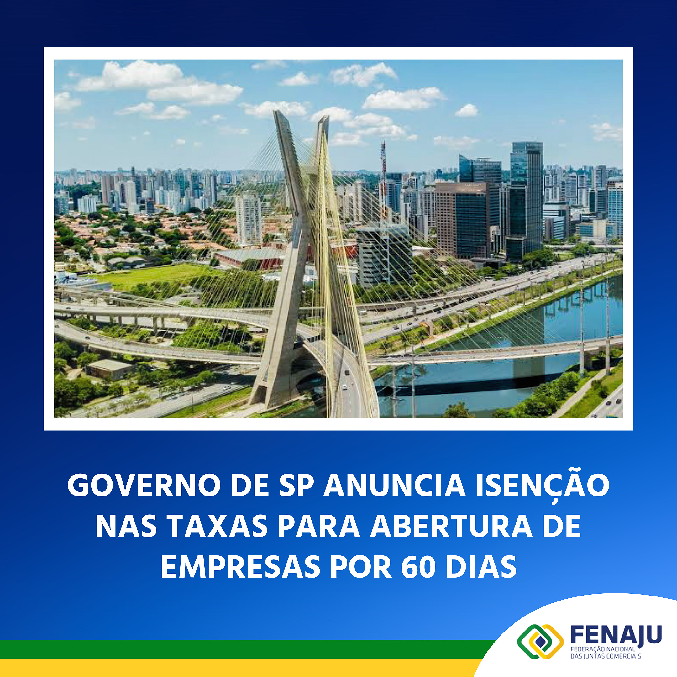 Governo de São Paulo anuncia isenção nas taxas para abertura de empresas por 60 dias