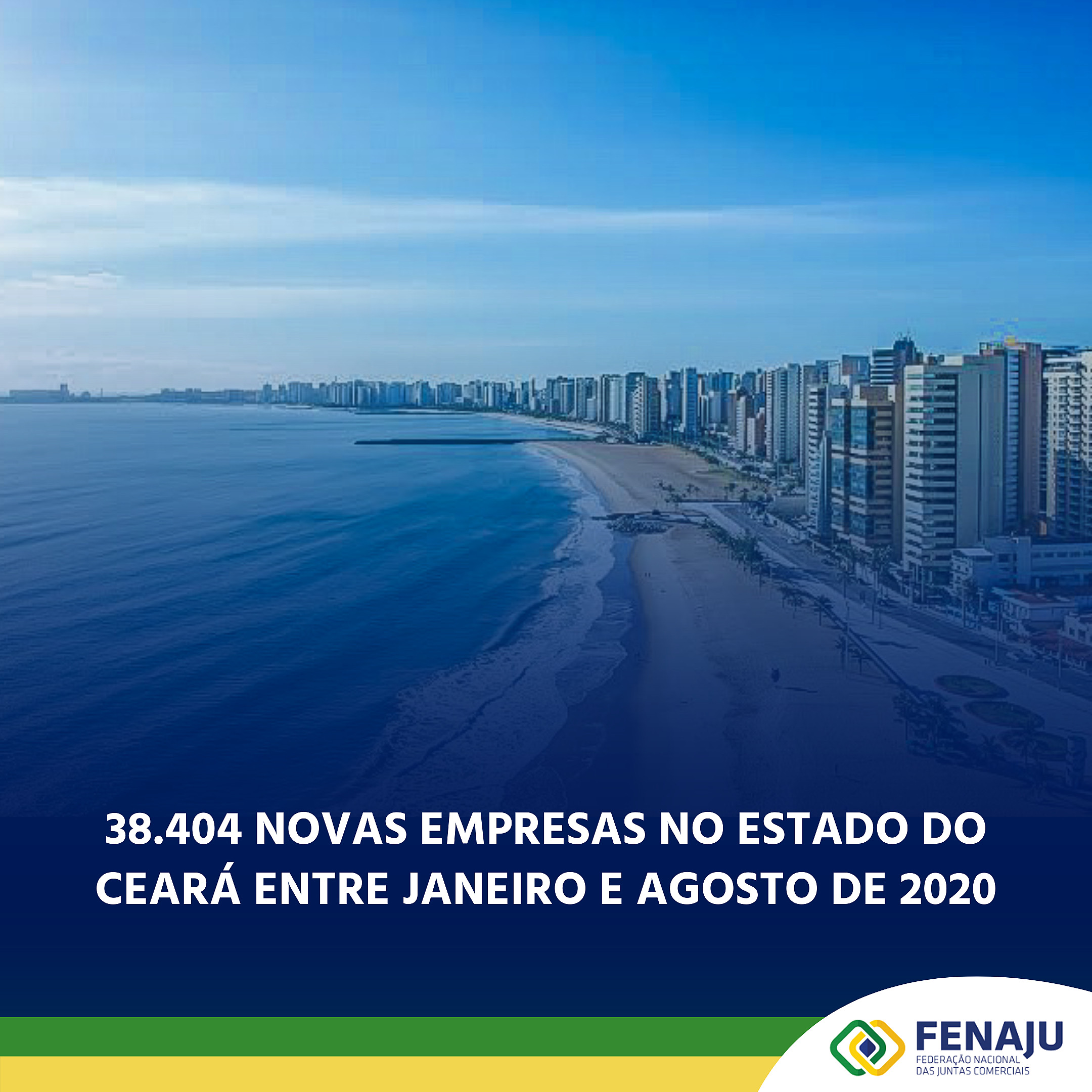 38.404 novas empresas no Ceará entre janeiro e agosto de 2020