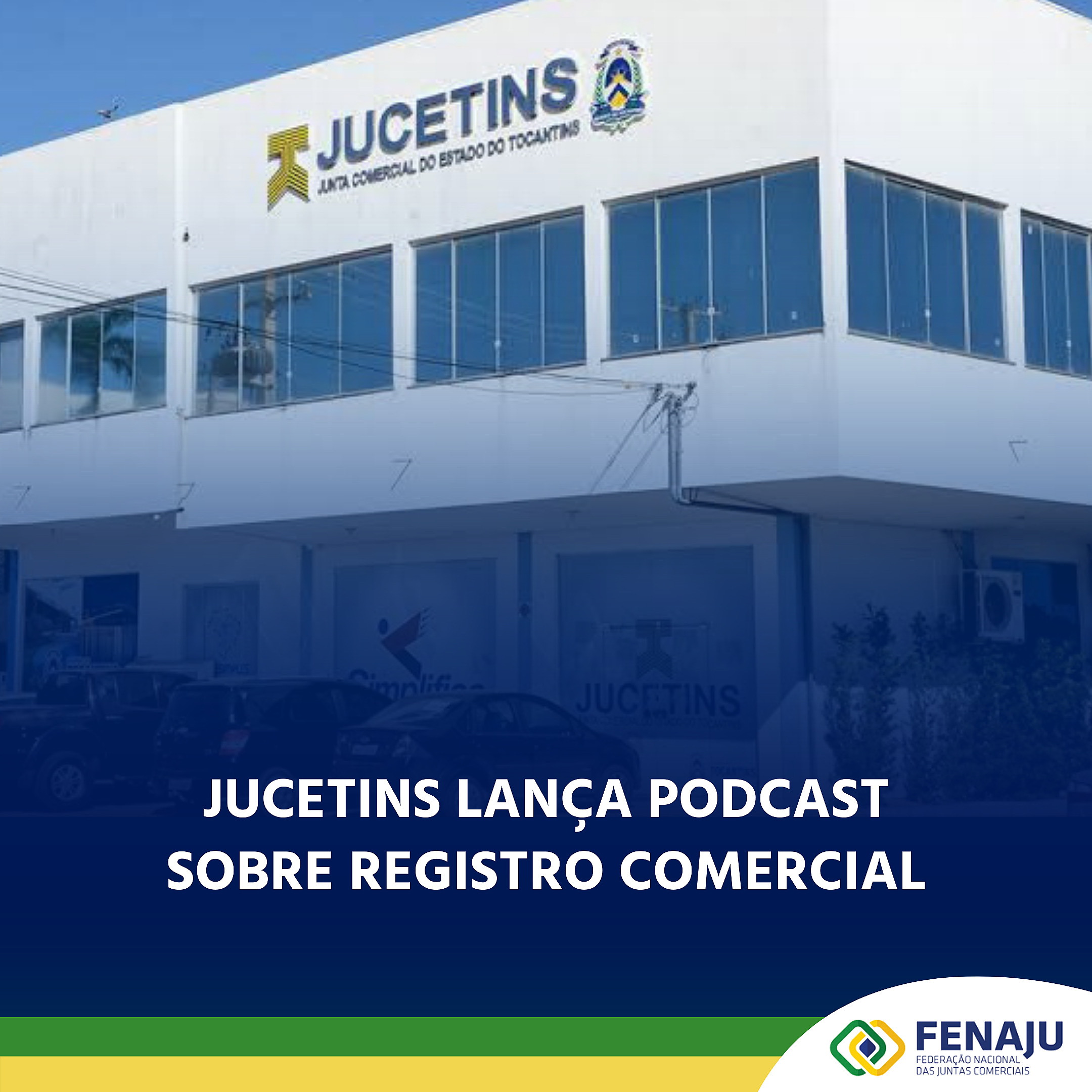 Jucetins lança podcast sobre registro comercial, o primeiro do ramo no Brasil