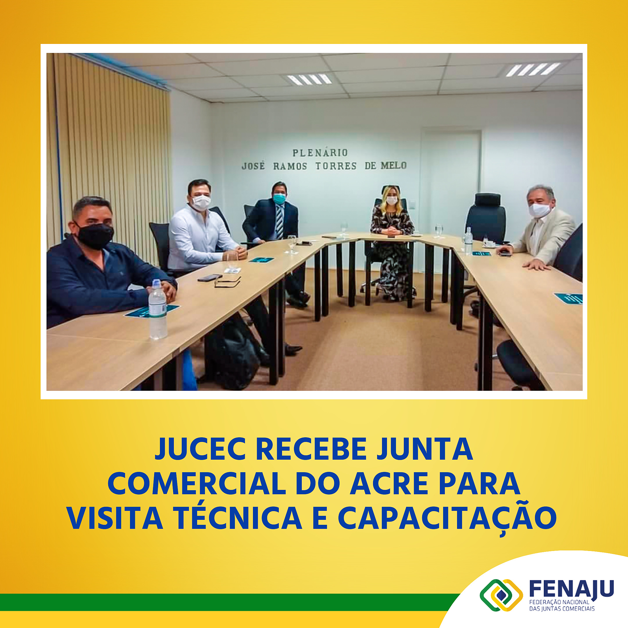 Jucec recebe Junta Comercial do Acre para visita técnica e capacitação