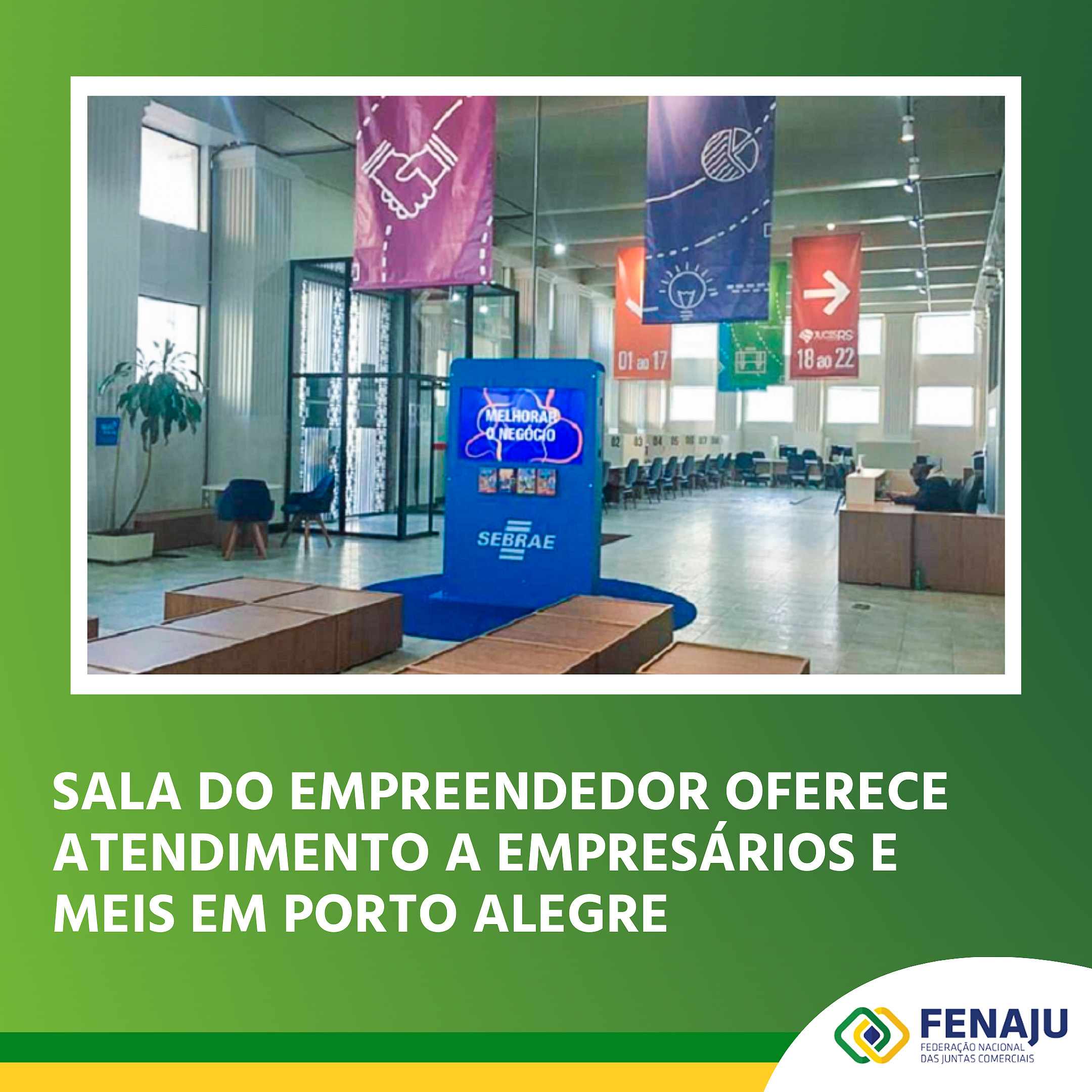 Sala do Empreendedor oferece atendimento a empresários e MEIs em Porto Alegre