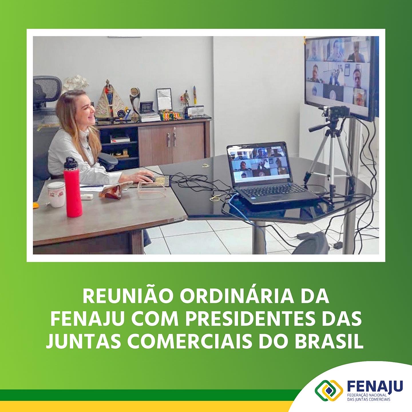 Reunião ordinária da FENAJU com presidentes das Juntas Comerciais do Brasil