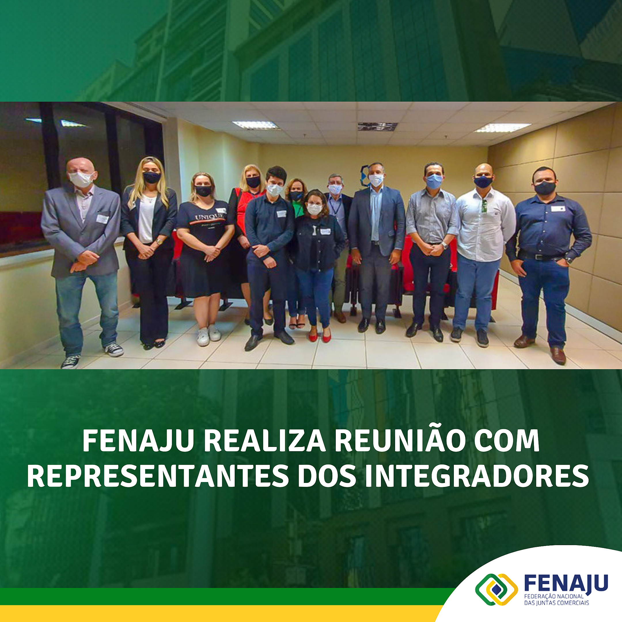 FENAJU realiza reunião com representantes dos integradores estaduais