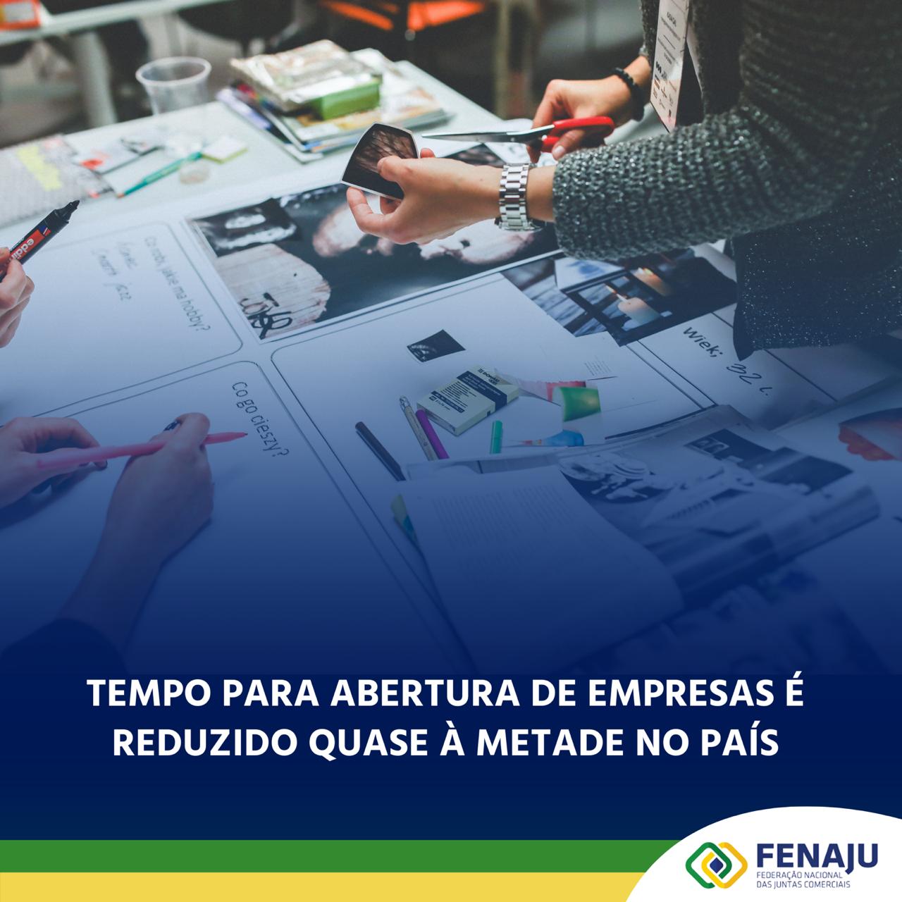 Tempo para abertura de empresas é reduzido quase à metade no país