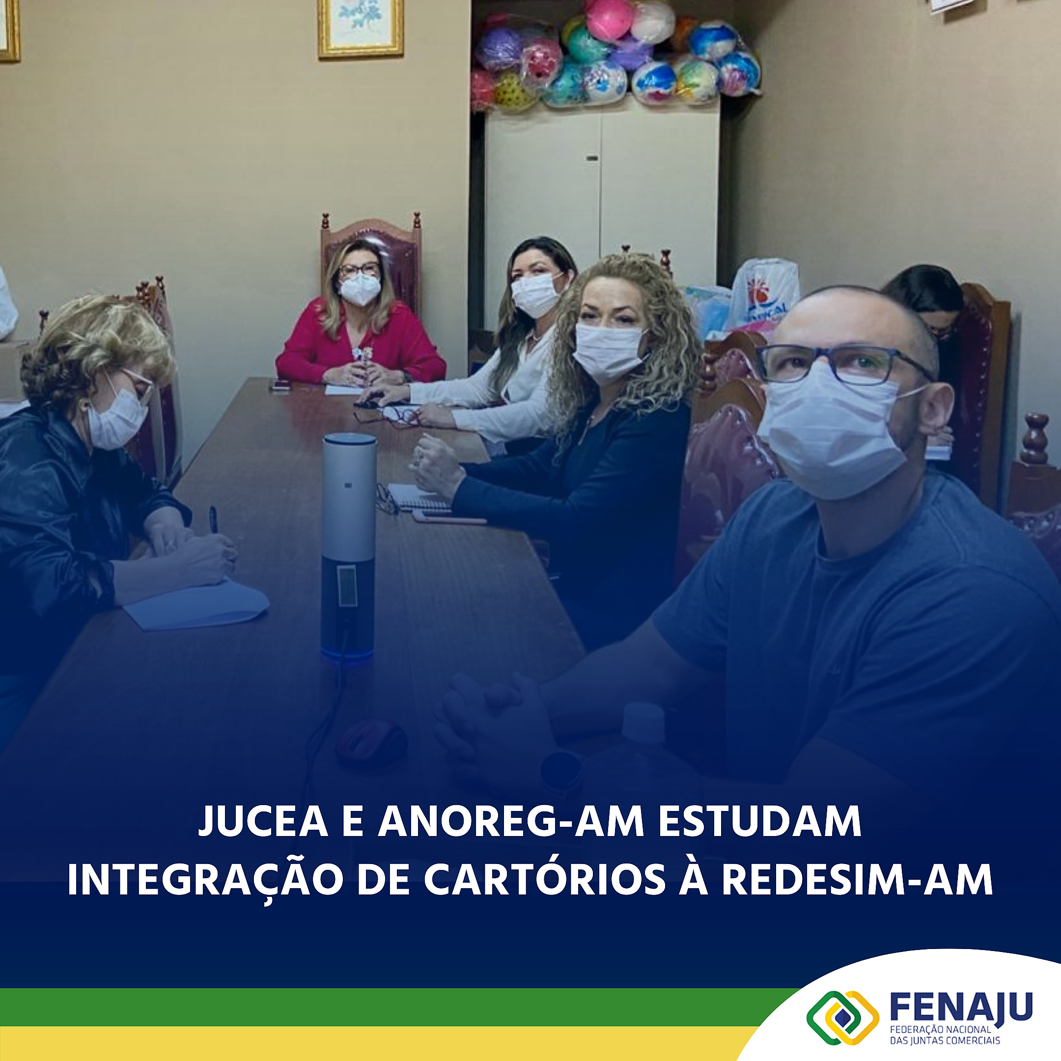 JUCEA e ANOREG-AM estudam integração de cartórios à REDESIM-AM