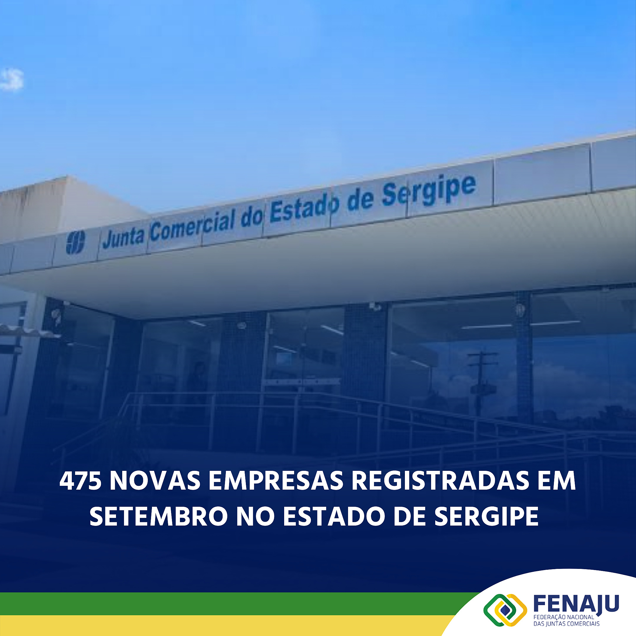 475 novas empresas registradas em setembro no estado de Sergipe