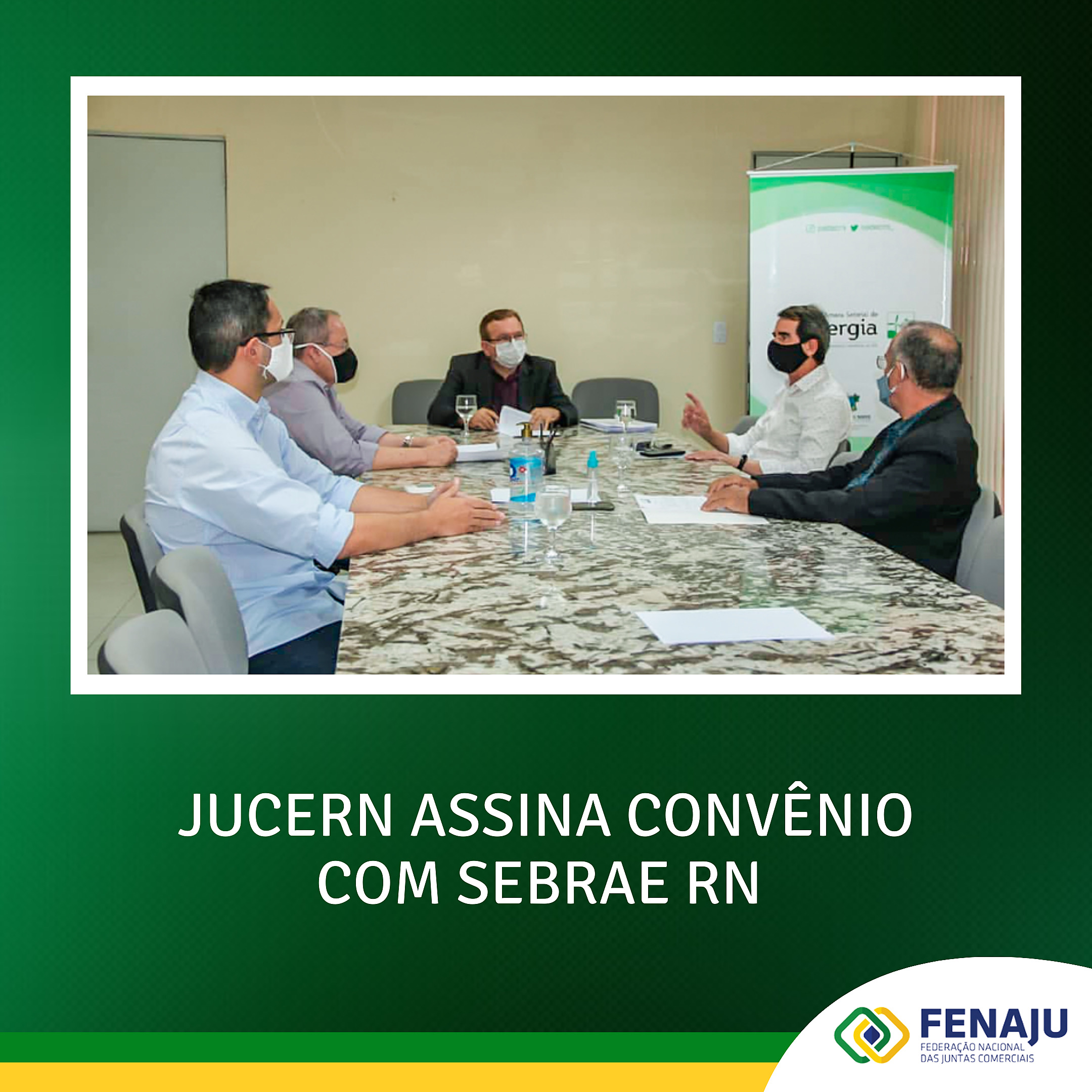 JUCERN assina convênio com SEBRAE RN