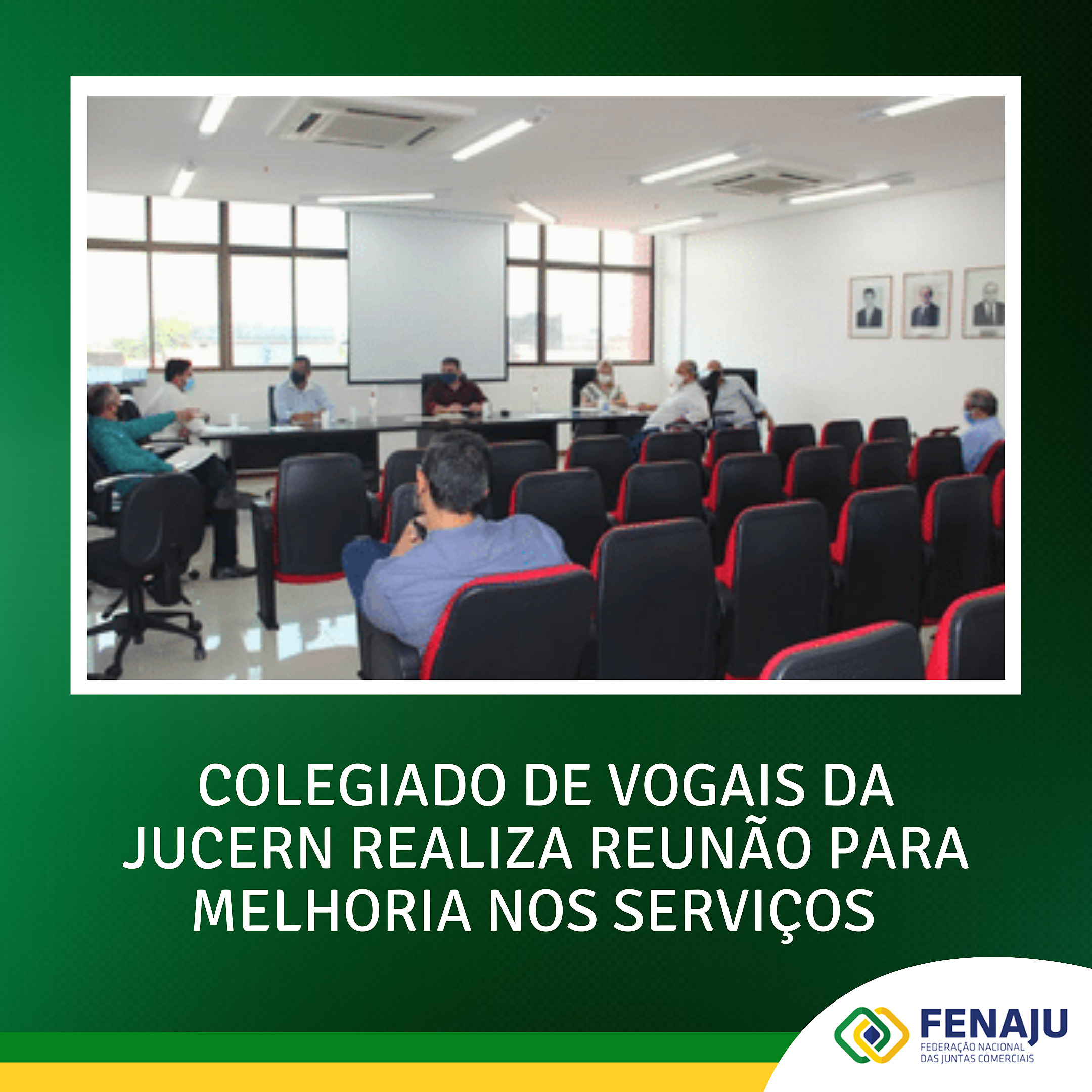 Colegiado de vogais da JUCERN realiza reunião para melhoria nos serviços