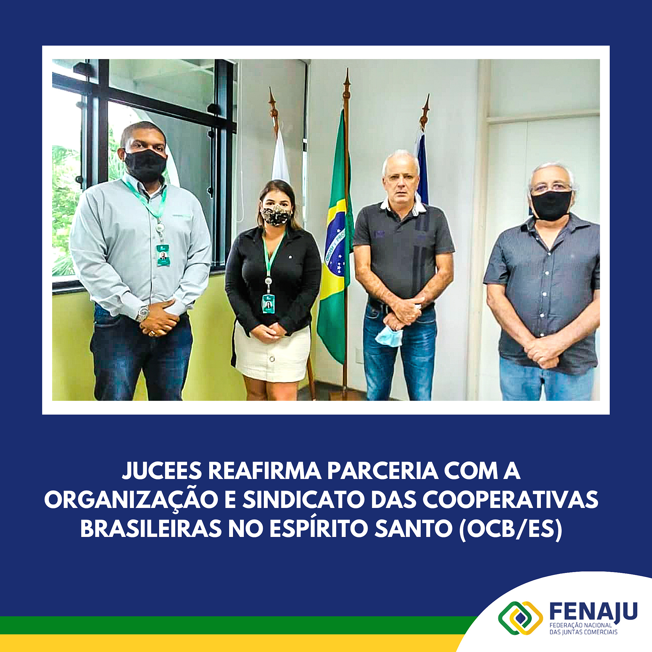 JUCEES inicia 2021 com reunião reafirmando a parceria com a OCB/ES