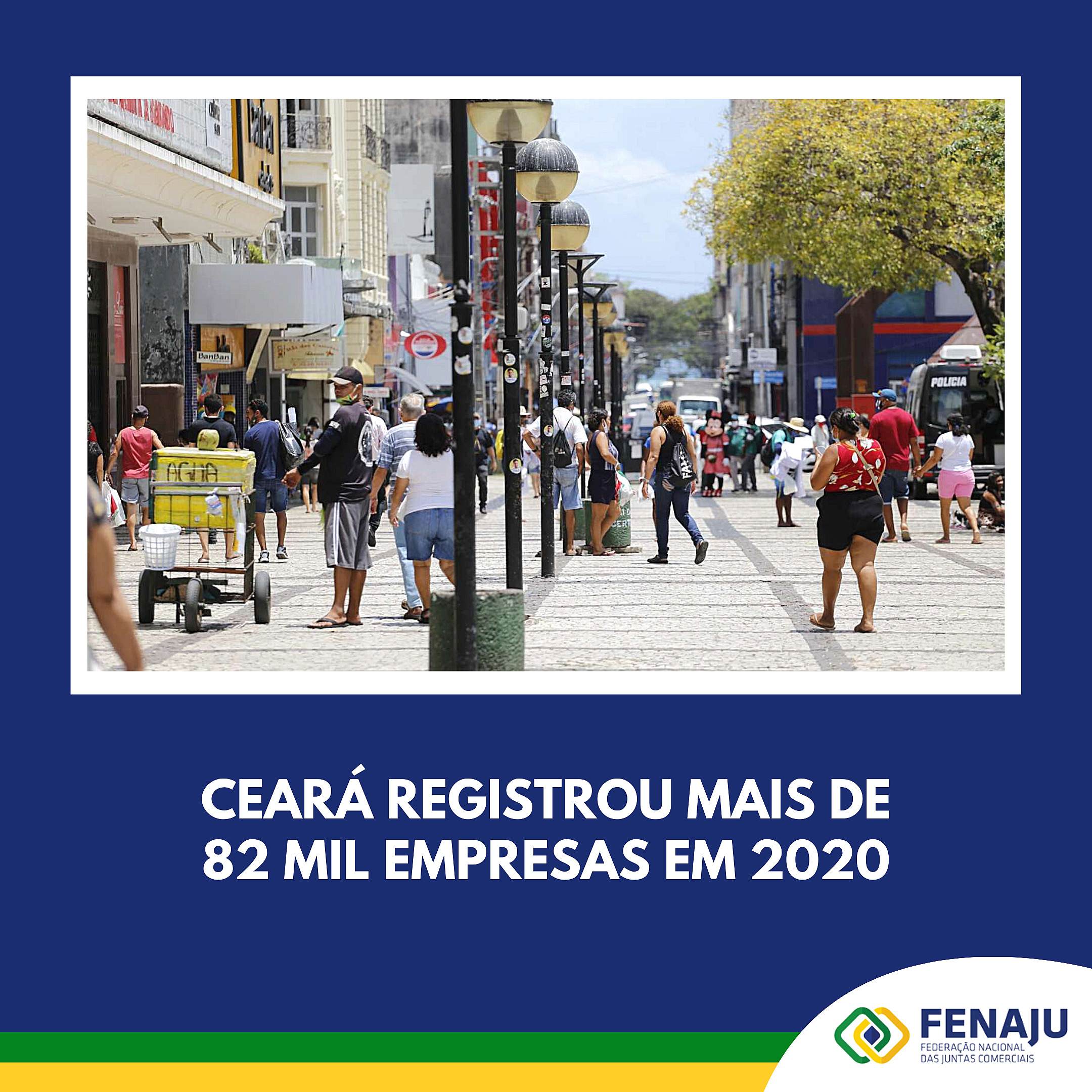 Ceará registrou mais de 82 mil empresas em 2020