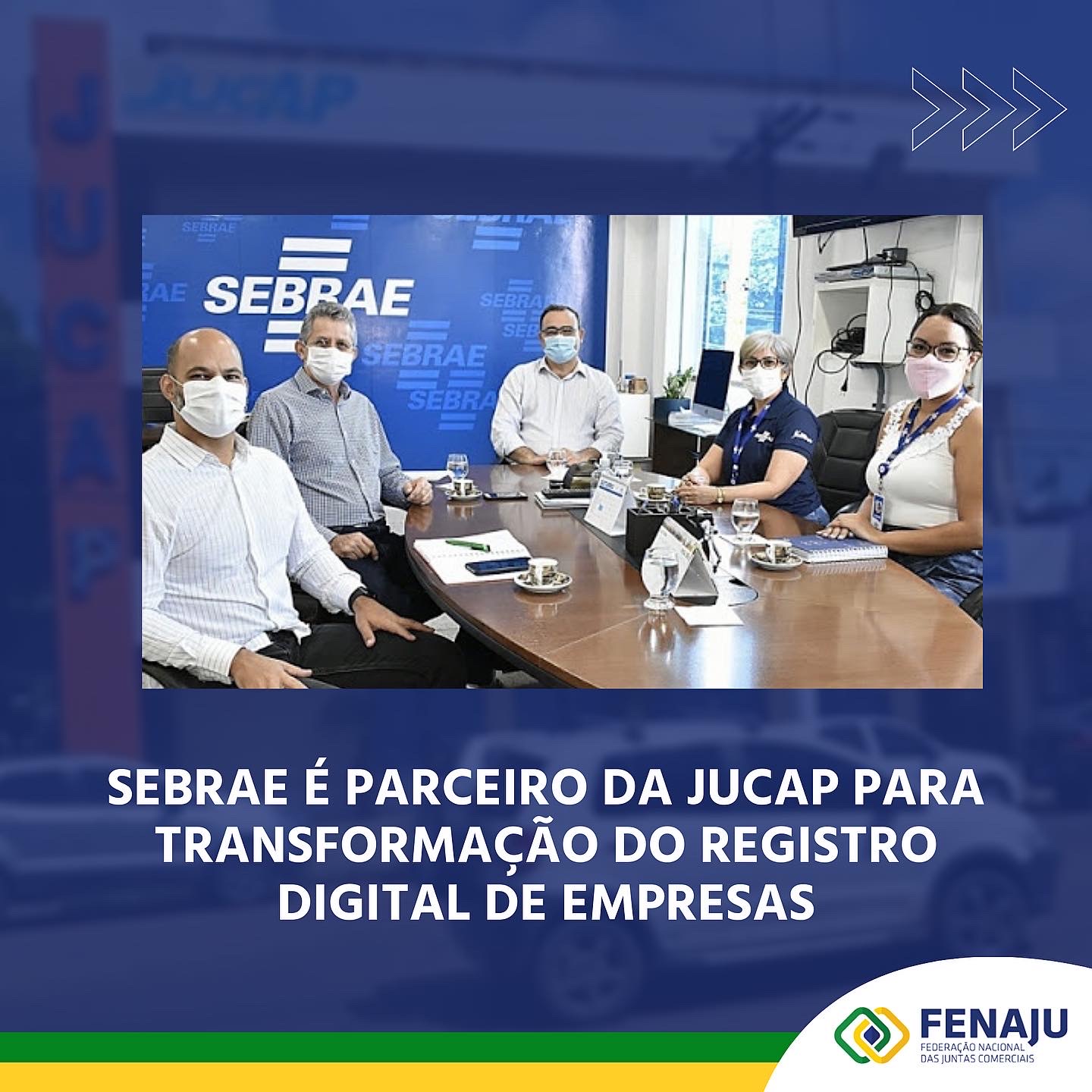 Sebrae é parceiro da Jucap para transformação do registro digital de empresas