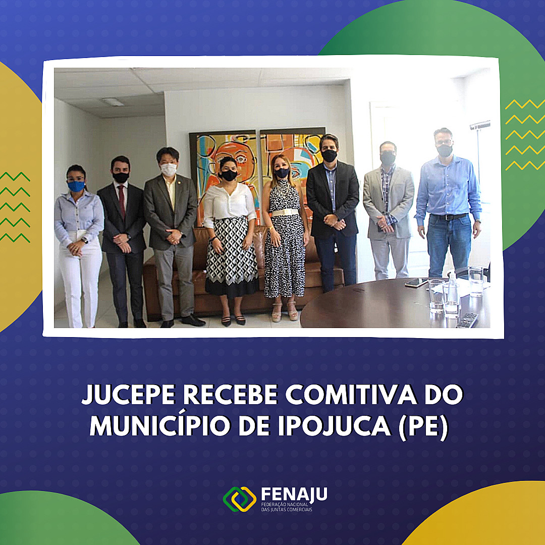 JUCEPE recebe comitiva do município de Ipojuca (PE)