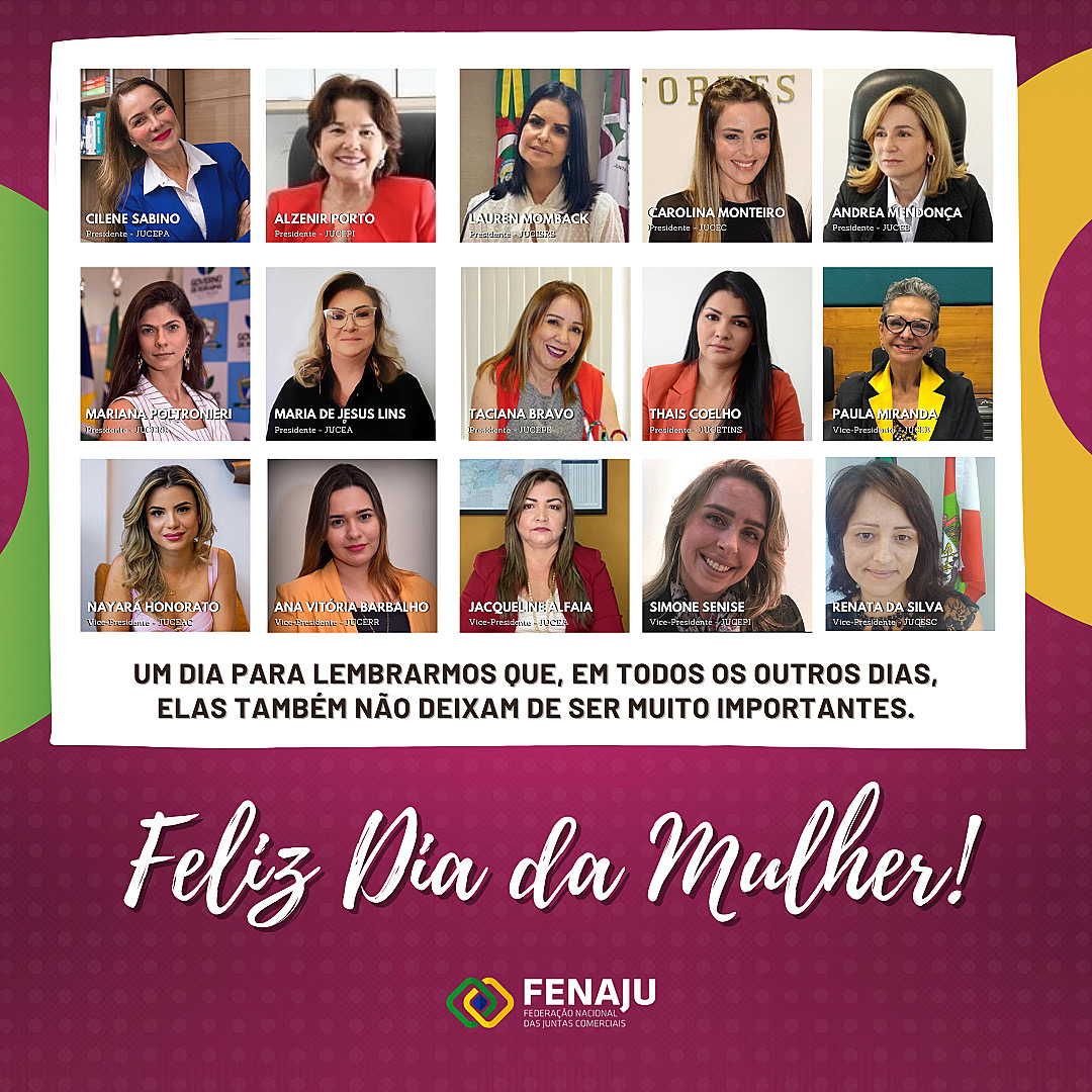 Feliz Dia da Mulher