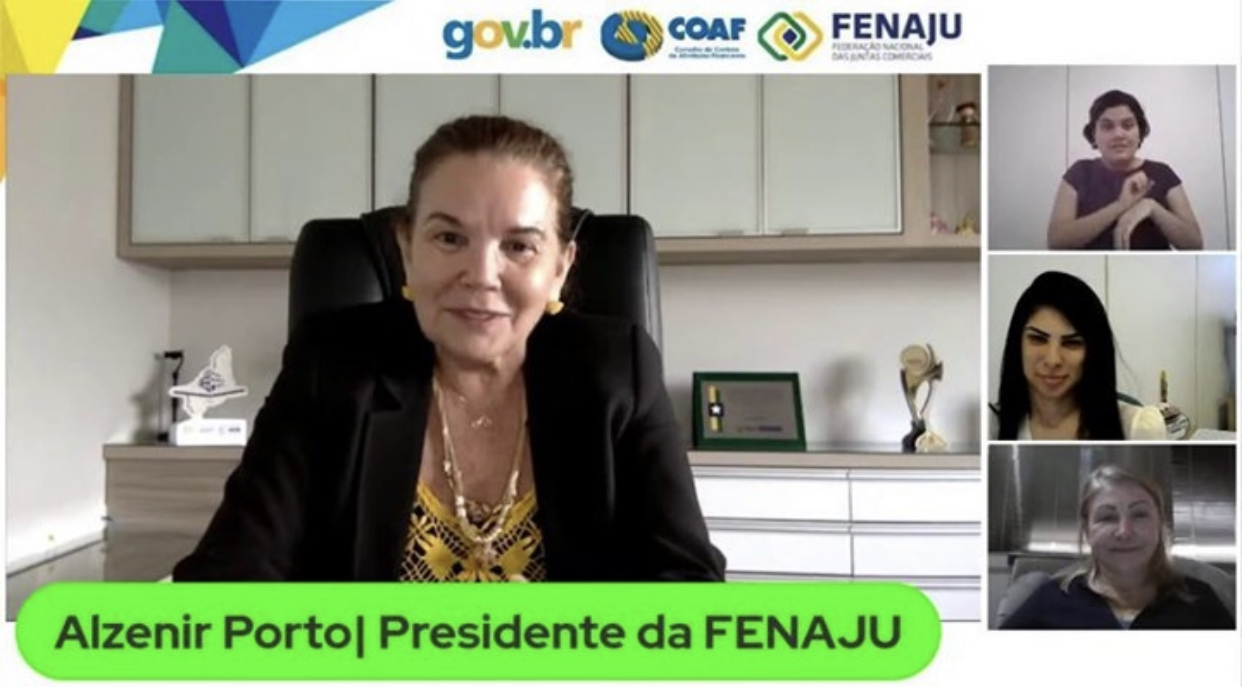 FENAJU participa de treinamento do COAF