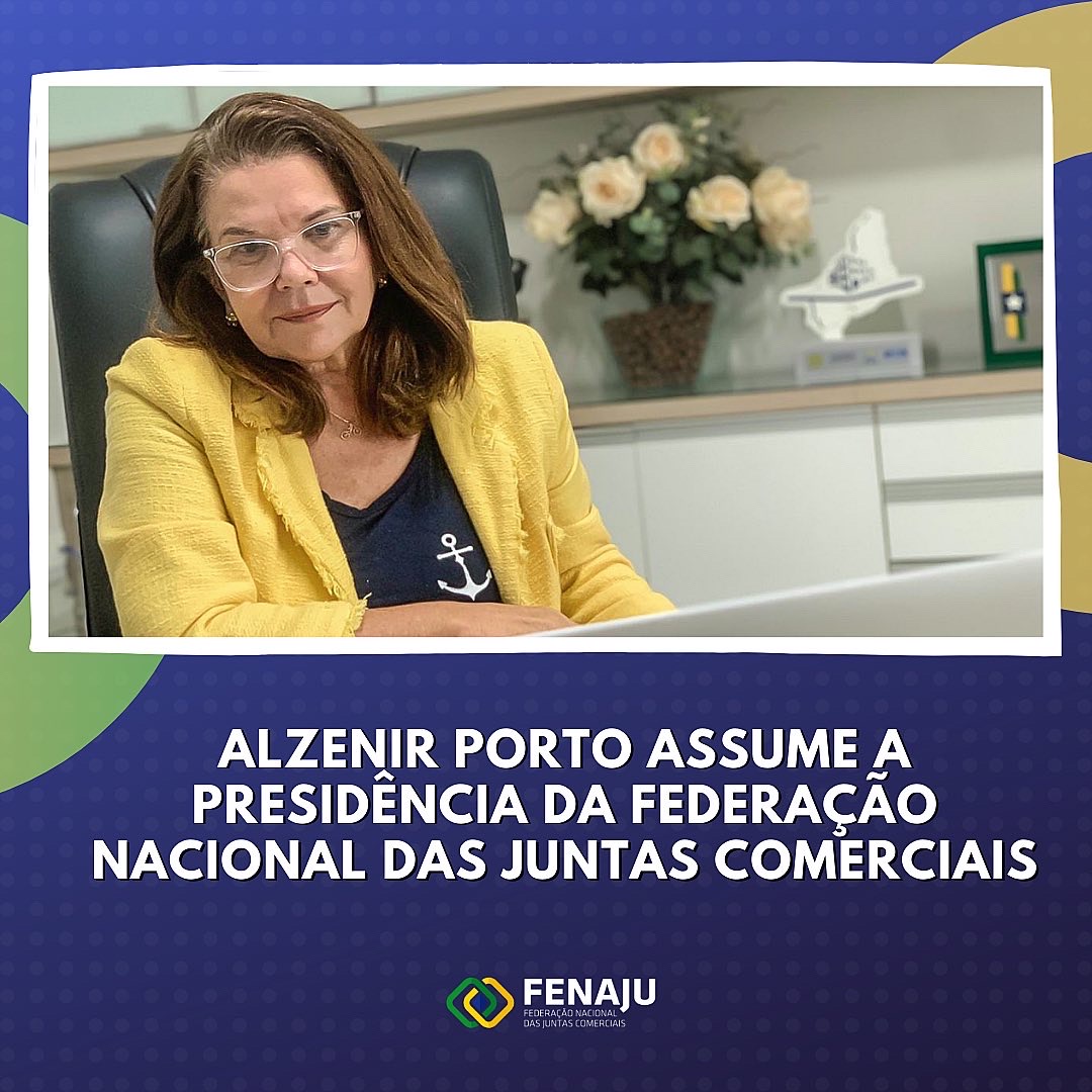 Alzenir Porto assume a presidência da Federação Nacional das Juntas Comerciais