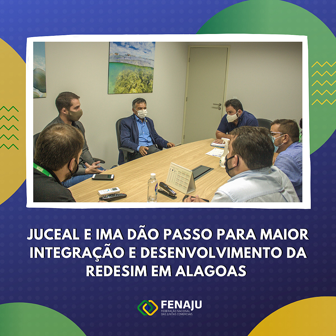 Juceal e IMA dão passo para maior integração e desenvolvimento da Redesim em Alagoas