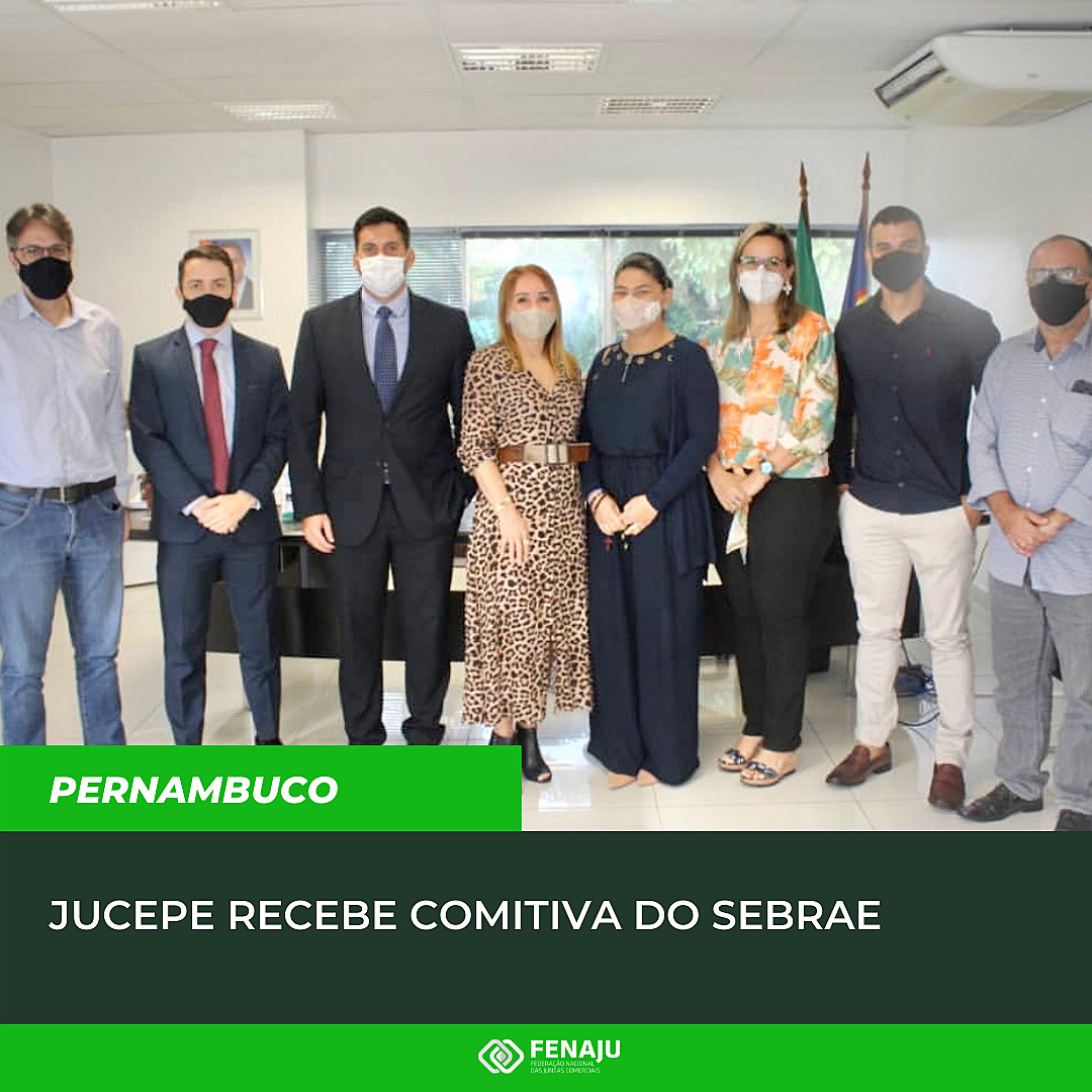 JUCEPE recebe comitiva do SEBRAE