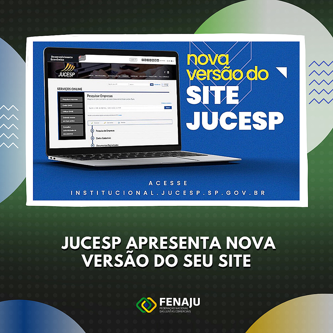 JUCESP apresenta nova versão do seu site