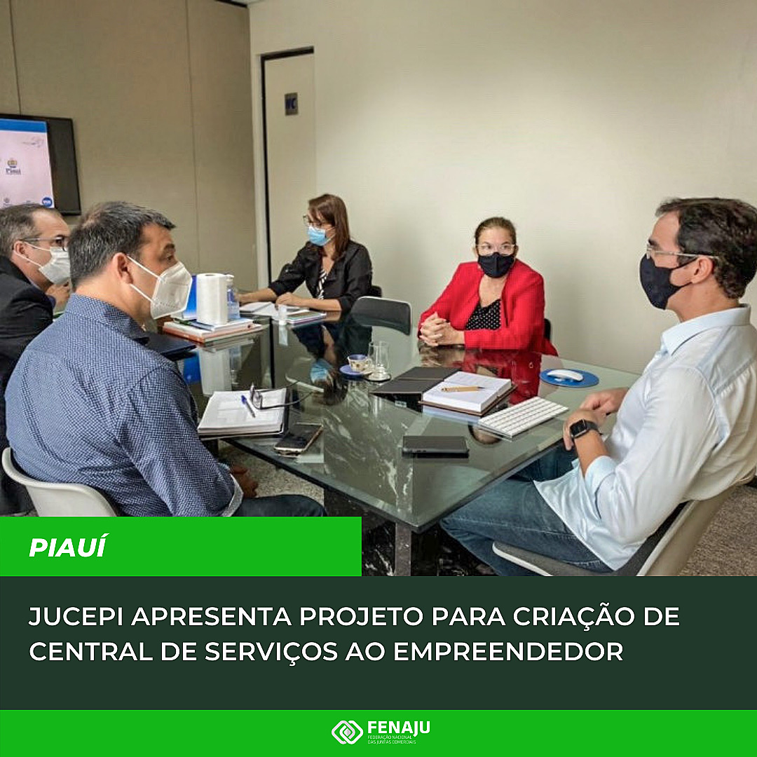 JUCEPI apresenta projeto para criação de central de serviços ao empreendedor