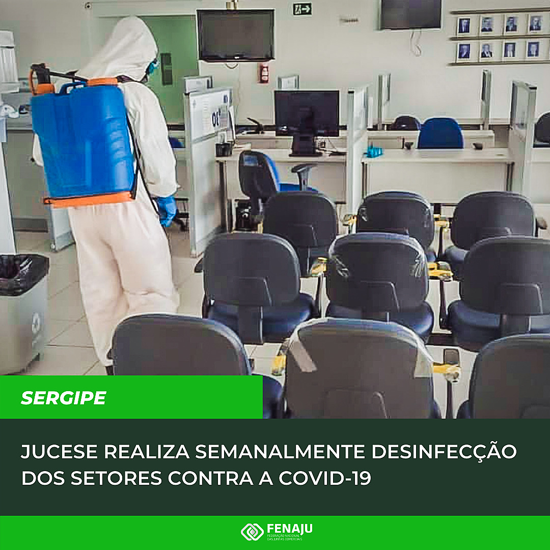 Jucese realiza semanalmente desinfecção dos setores contra a covid-19