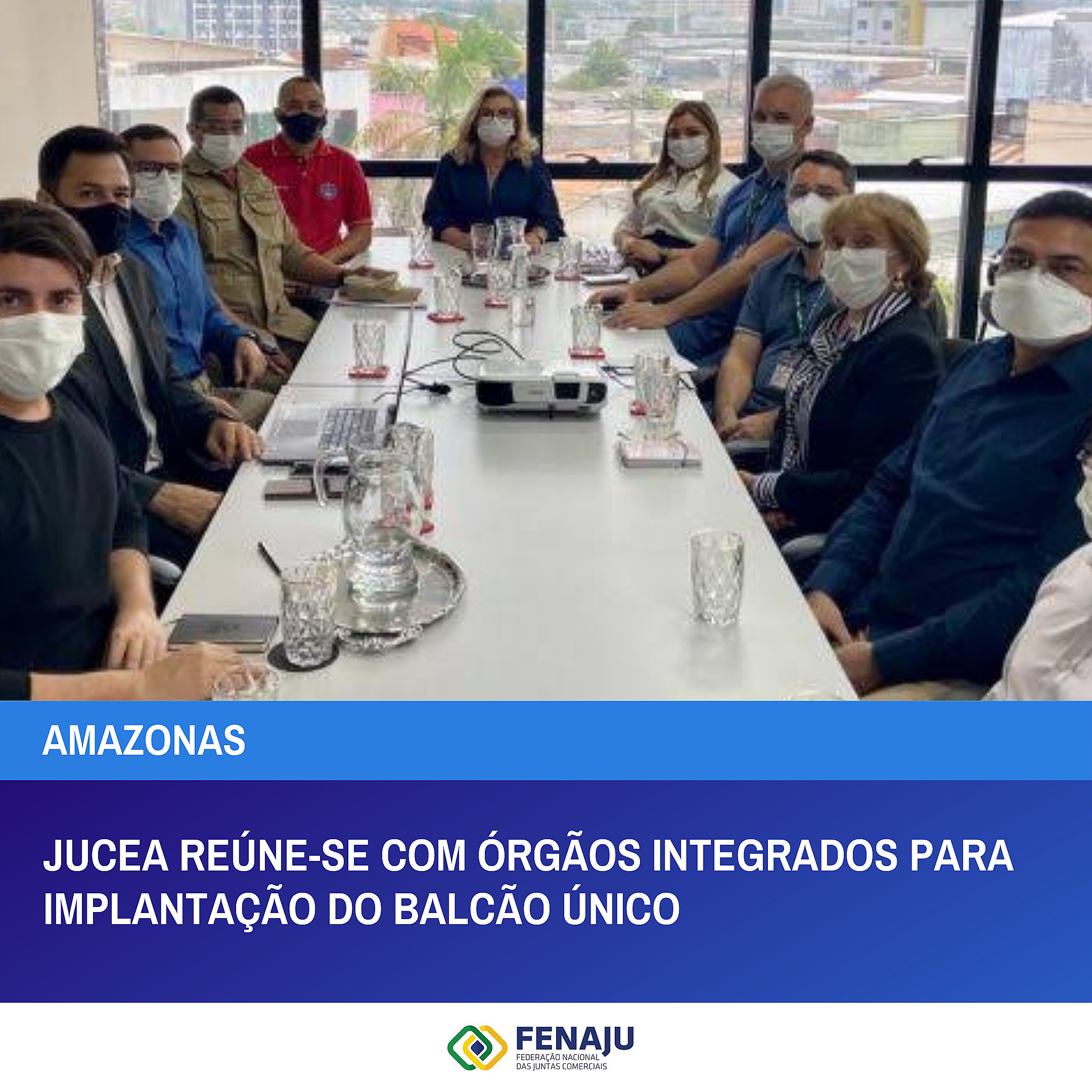 Jucea reúne-se com órgãos integrados para implantação do Balcão Único