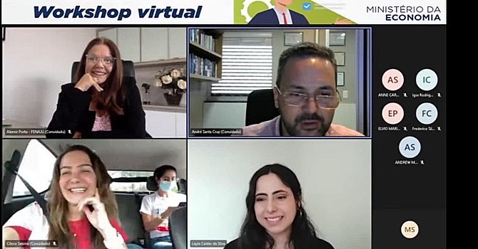 FENAJU participa de workshop virtual