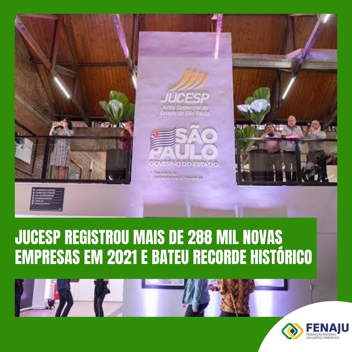 JUCESP registrou mais de 288 mil novas empresas em 2021 e bateu recorde histórico 